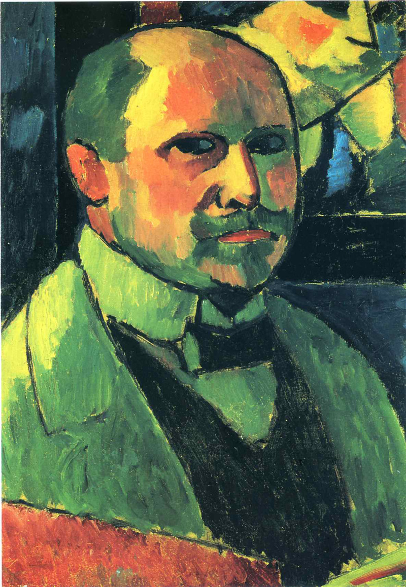 Self Portrait by Alexej von Jawlensky